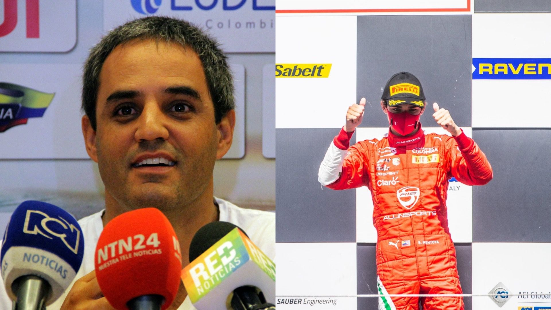 Juan Pablo Montoya Y Su Hijo Sebastián Correrán Las 24 Horas De Le Mans Virtual Infobae 0012