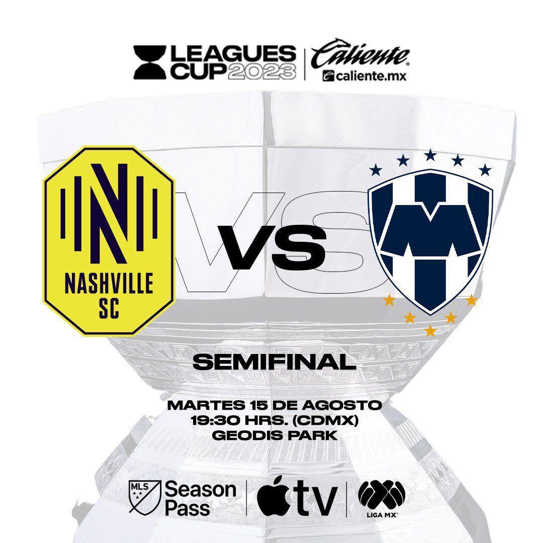 Los Rayados de Monterrey buscarán consolidar su camino a la final enfrentando al Nashville SC