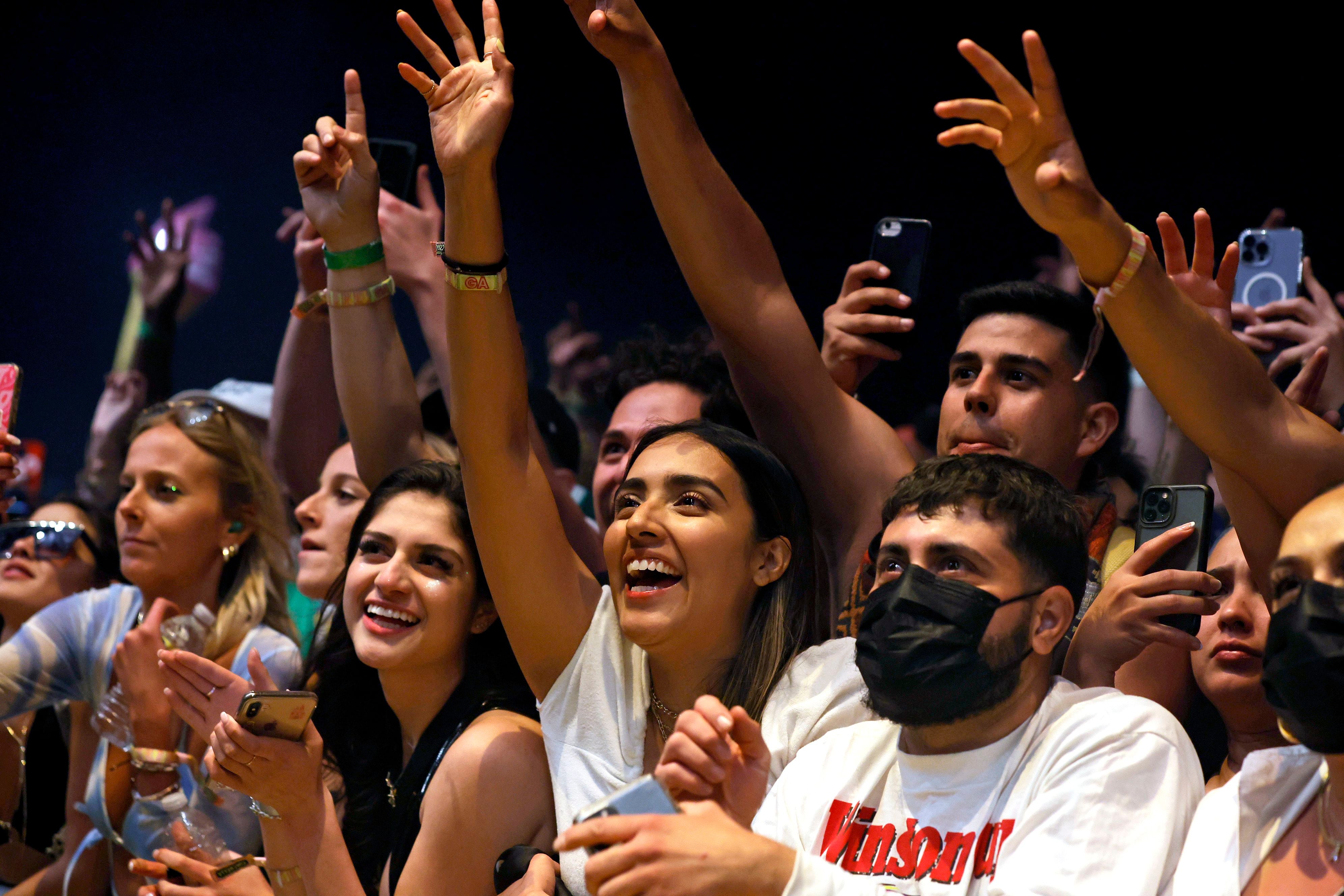 El público de Big Sean en la edición 2022 del Festival Coachella en California (Photo by Frazer Harrison/Getty Images for Coachella)