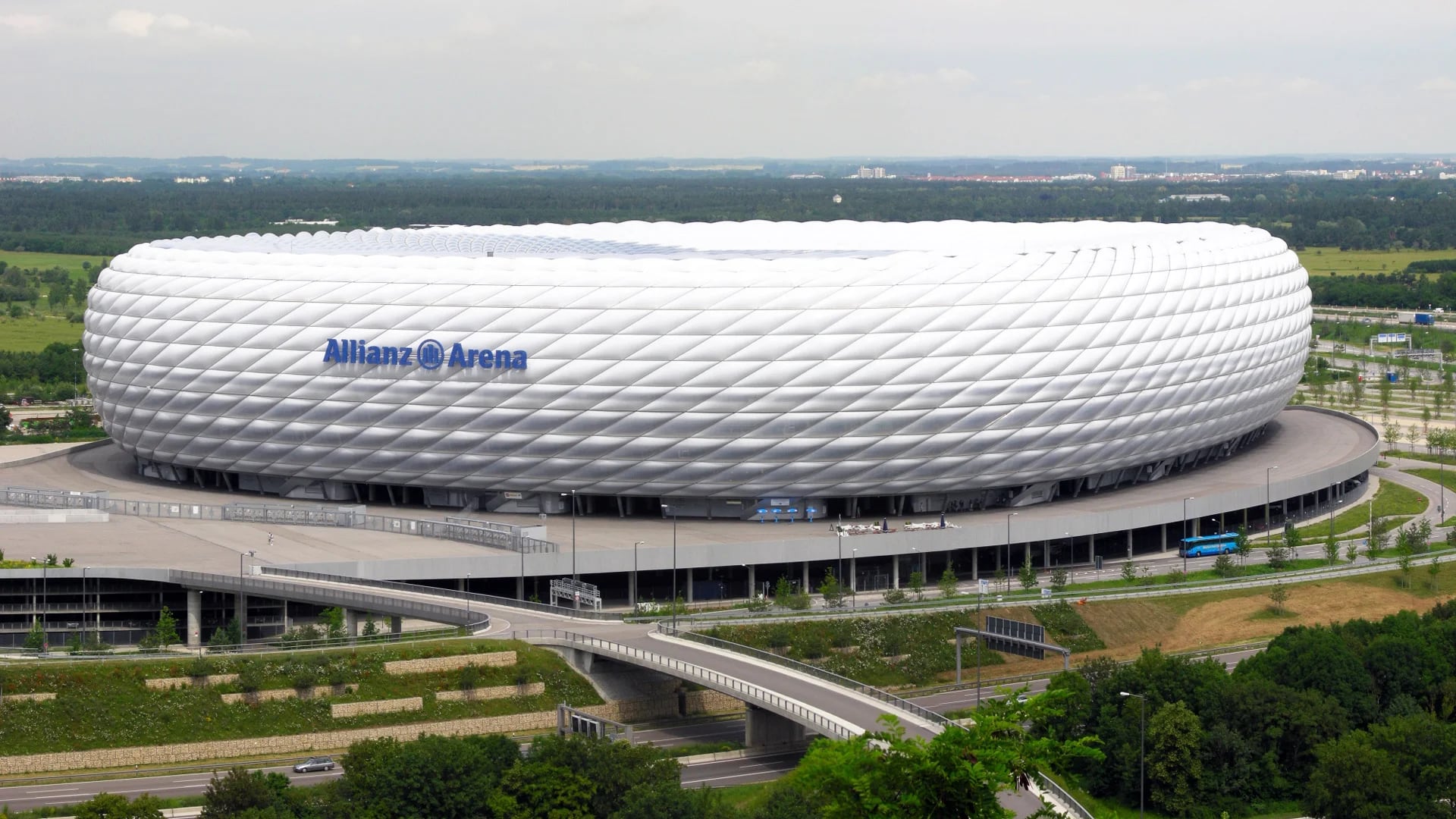 El Allianz Arena de Alemania tiene una capacidad para 75.000 espectadores