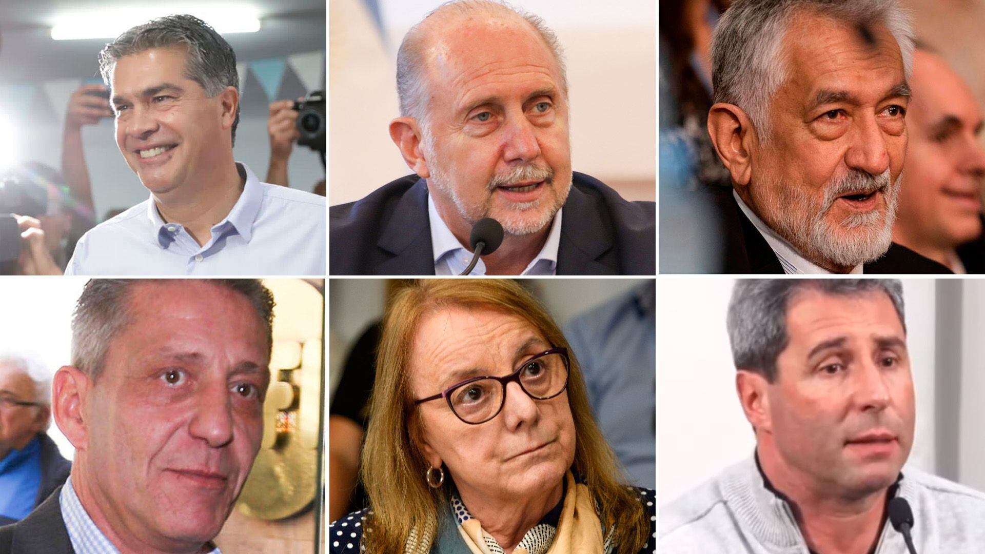 Capitanich, Perotti, Rodriguez Saá, Arcionio, Alicia Kirchenr, Uñac