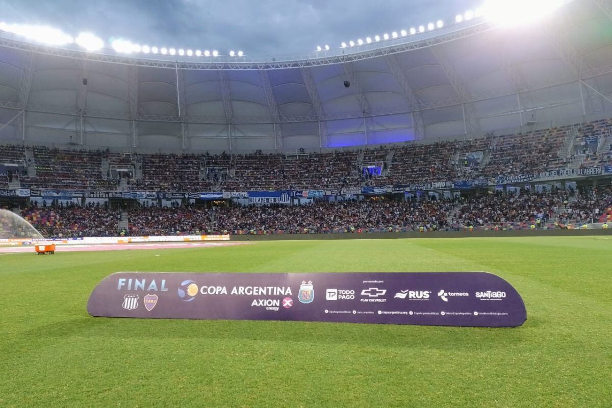 Boca vs Talleres: Estadio Único Madre de Ciudades de Santiago del Estero (Foto: Twitter)