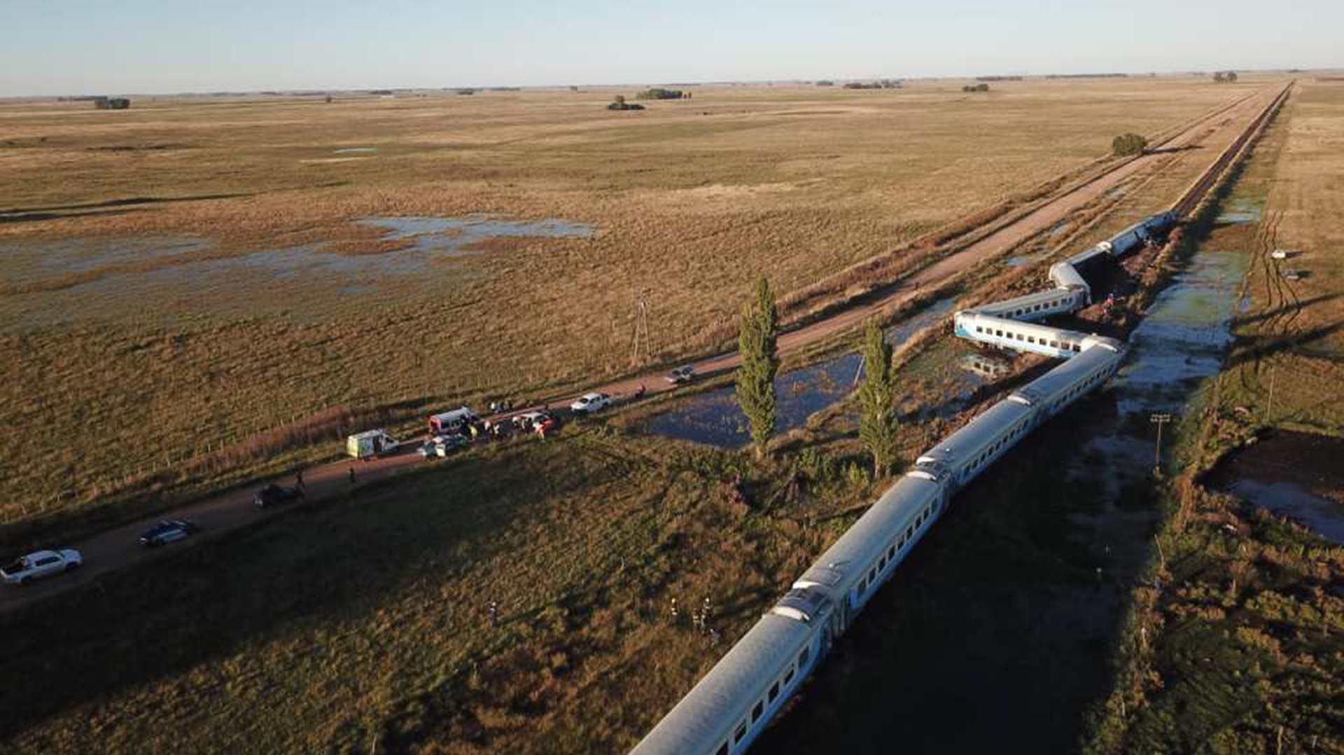 Olavarría train derailment