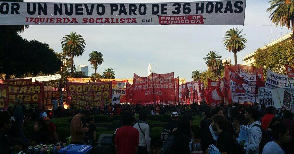 Con Críticas Al Gobierno Y Al Sindicalismo La Izquierda Se Movilizó Por El Día Del Trabajador 9539