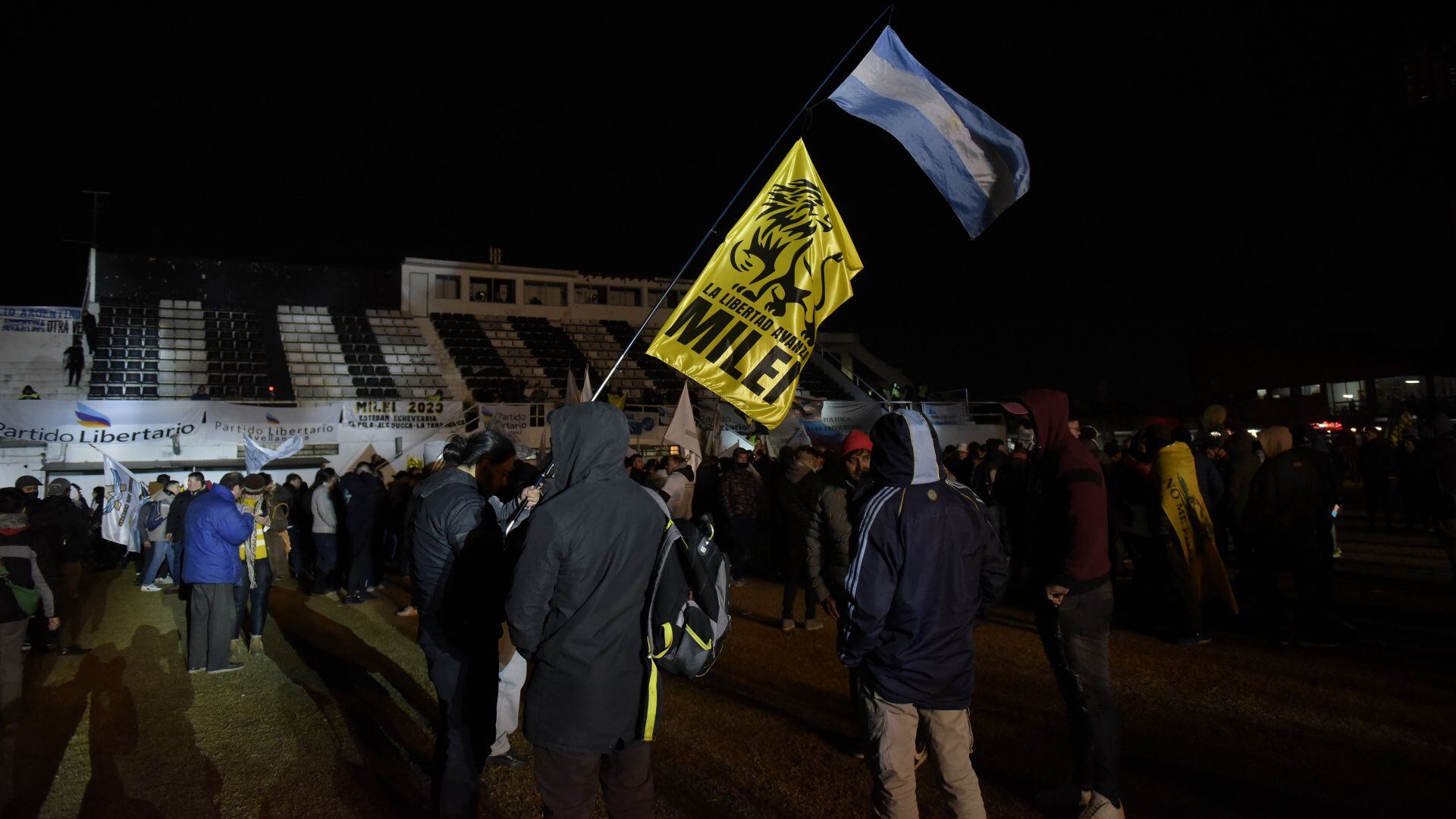 Acto Javier Milei