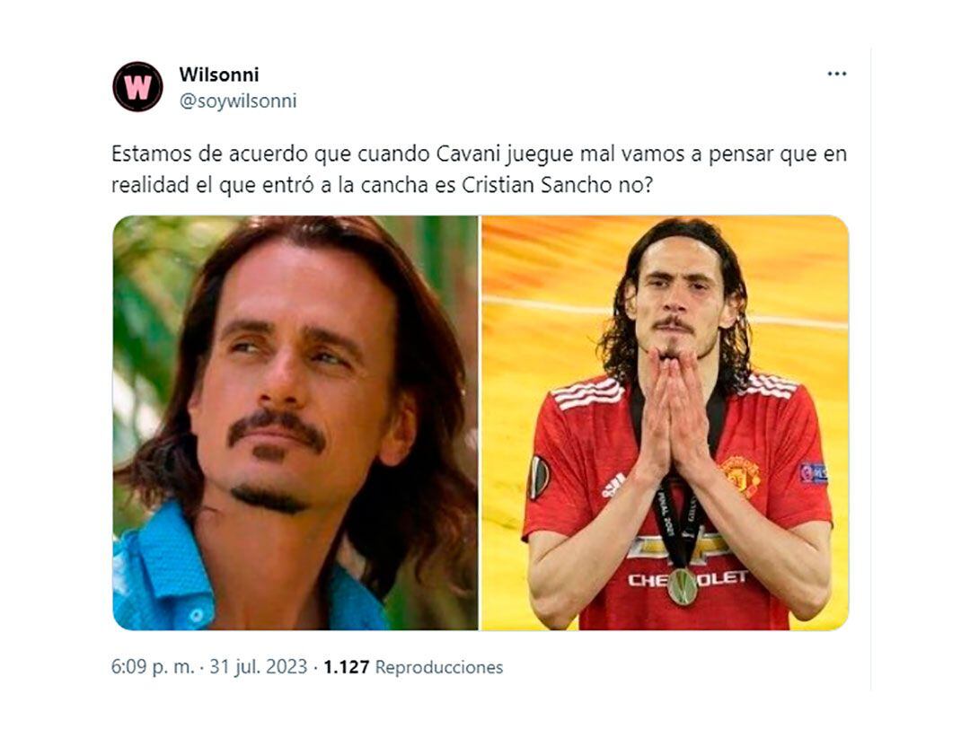 memes de Edinson Cavani como nuevo jugador de Boca y la comparación con Cristian Sancho