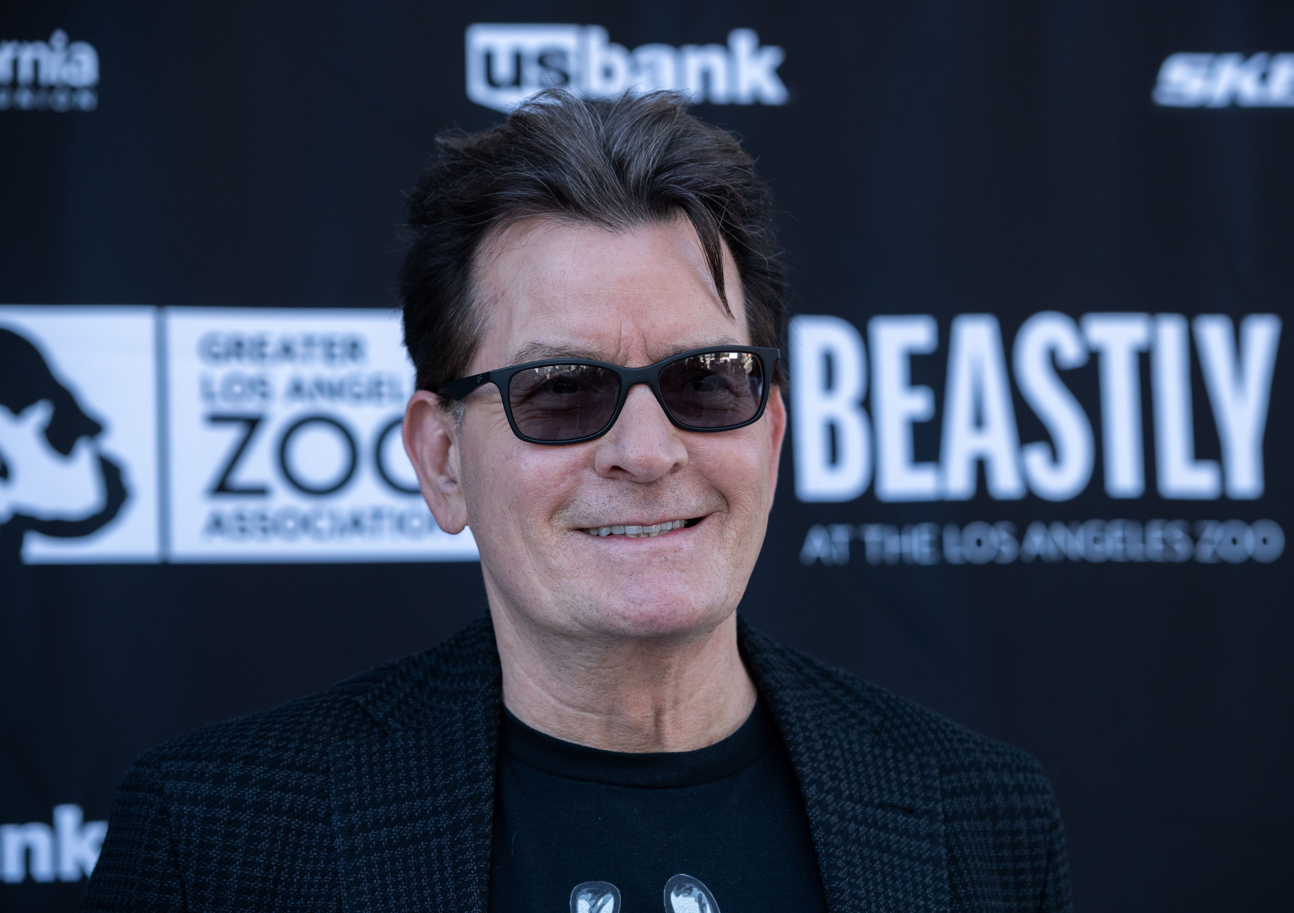 El actor Charlie Sheen en un evento del Zoológico de Los Ángeles el 3 de junio de 2023 en Los Ángeles, California (Photo by Amanda Edwards/Getty Images)