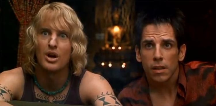 Owen Wilson y Ben Stiller en “Zoolander”