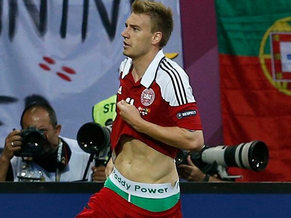 Es el octavo máximo goleador histórico de la selección de Dinamarca (Reuters)