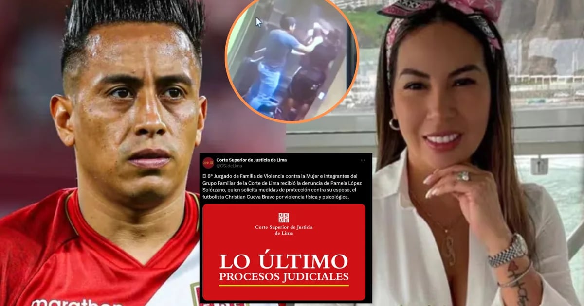 Istrinya Pamela Lopez mencela Cristian Cueva atas kekerasan fisik dan psikologis: pengadilan Lima menerima kasus tersebut