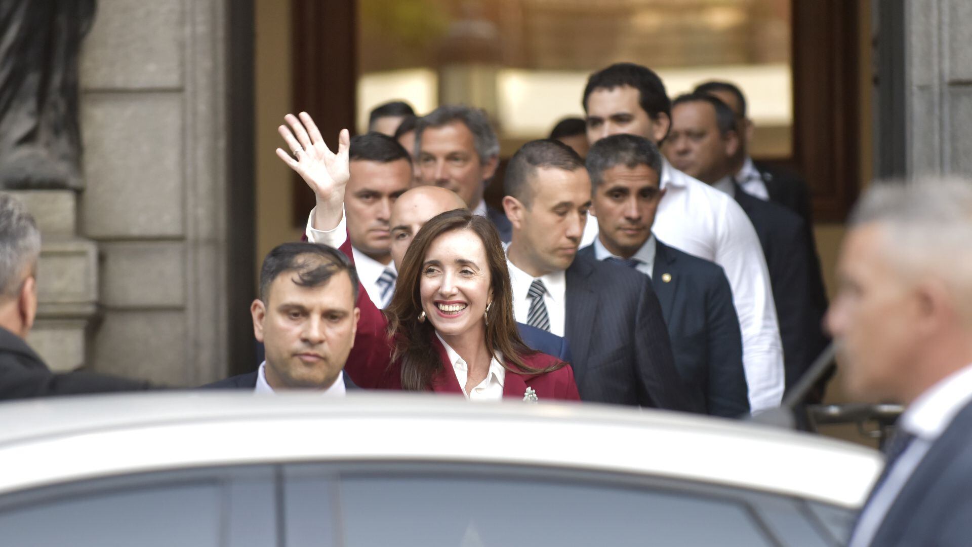 Victoria Villarruel se retira del Congreso