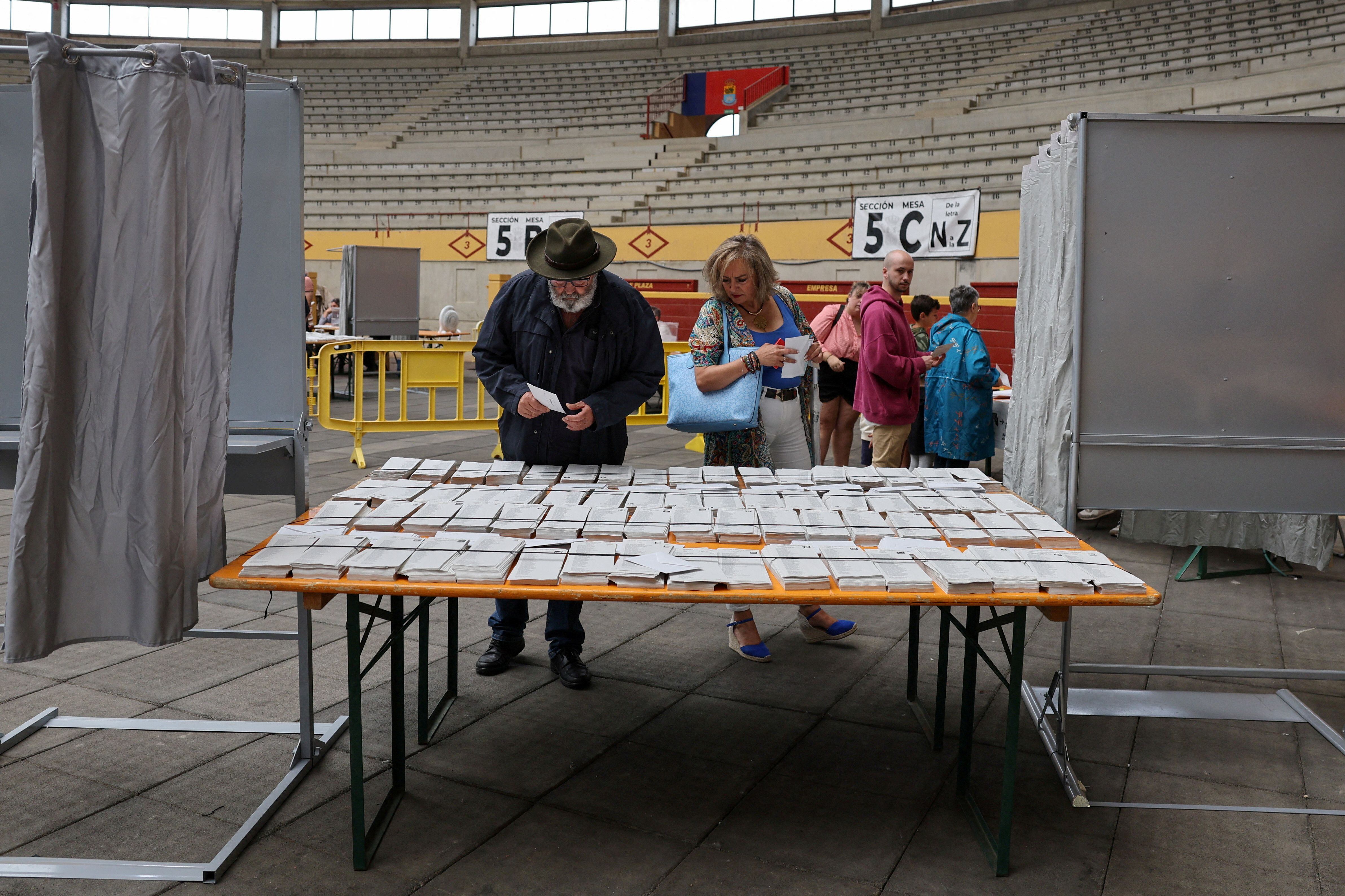 Reportan una baja participación en España (REUTERS/Violeta Santos Moura)