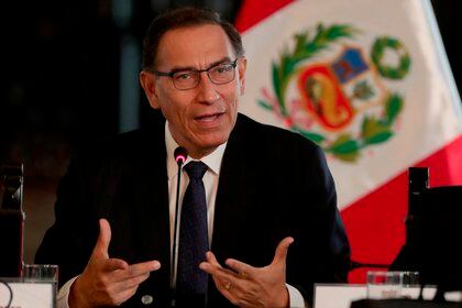 El ex presidente de Perú, Martín Vizcarra