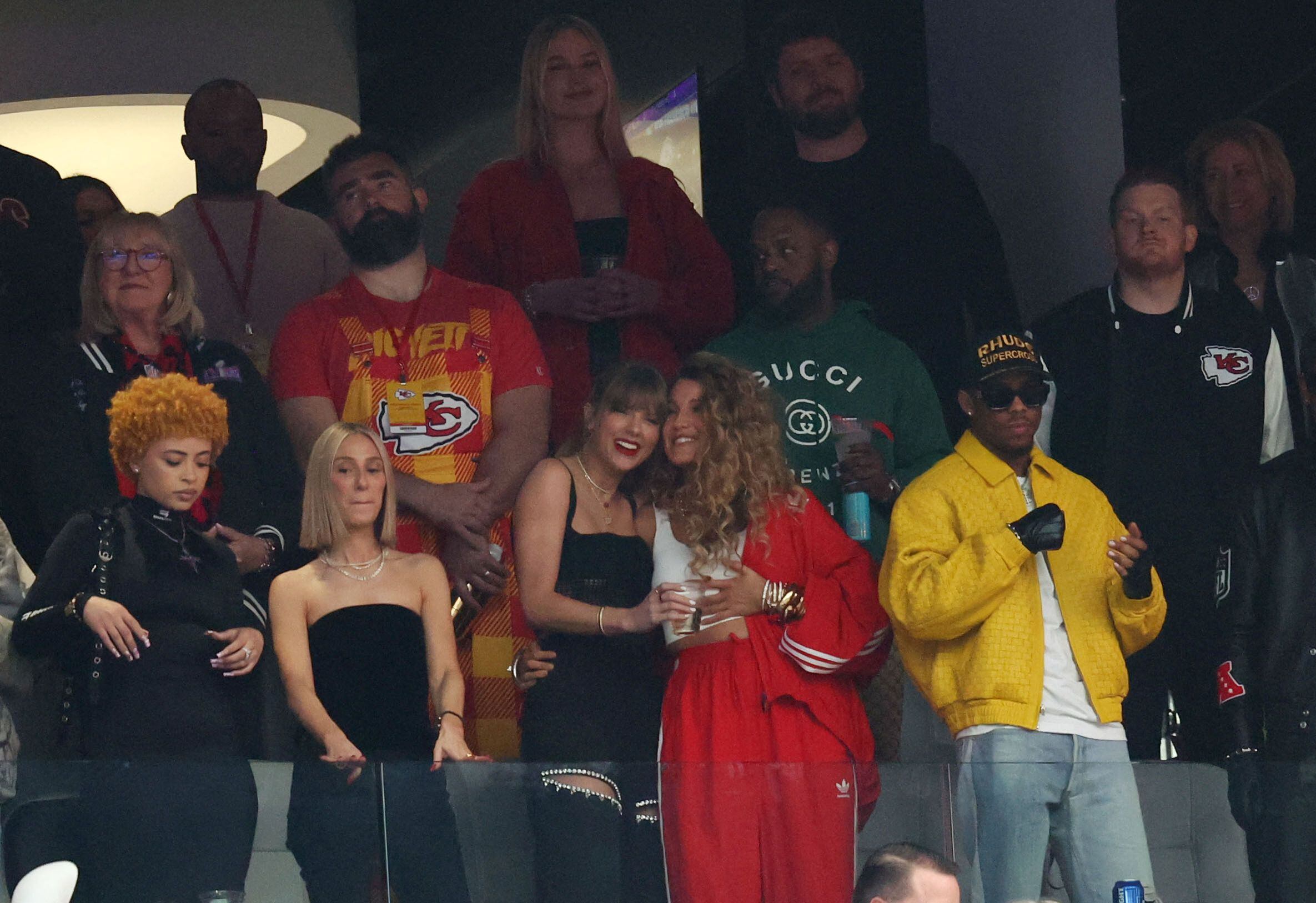 Gran parte de la atracción se centra en la presencia de Taylor Swift, novia de Taylor Kelce, jugador de Kansas City (Mandatory Credit: Mark J. Rebilas-USA TODAY Sports)