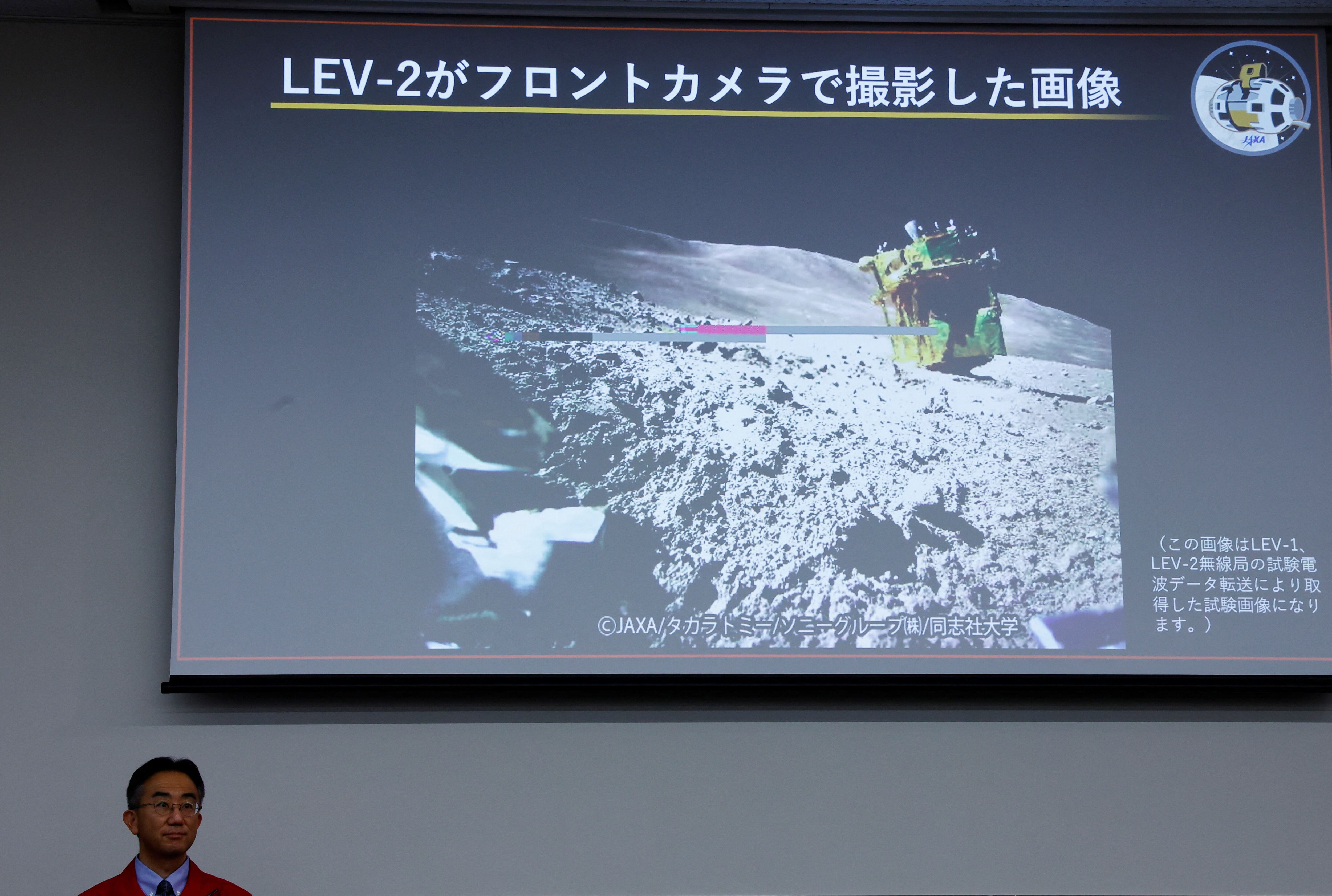Japón logró el alunizaje más preciso de la historia con la sonda SLIM tras superar una falla en uno de sus motores. (REUTERS/Kim Kyung-Hoon)