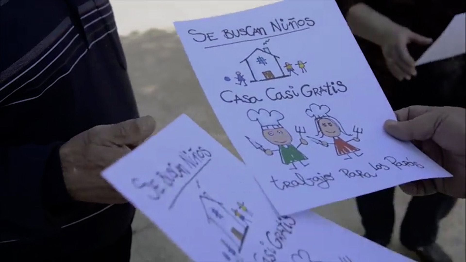 Campaña de un pueblo de España para que se muden familias