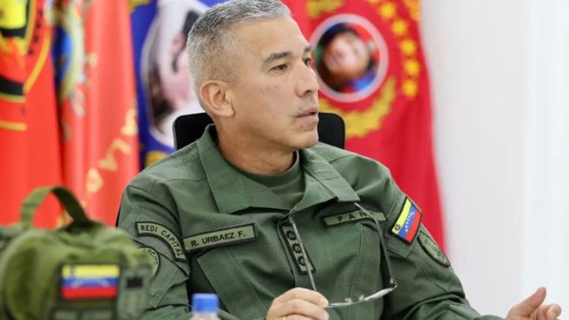 Viceministro de Planificación y Desarrollo para la Defensa, MG Renier Urbáez Fermín