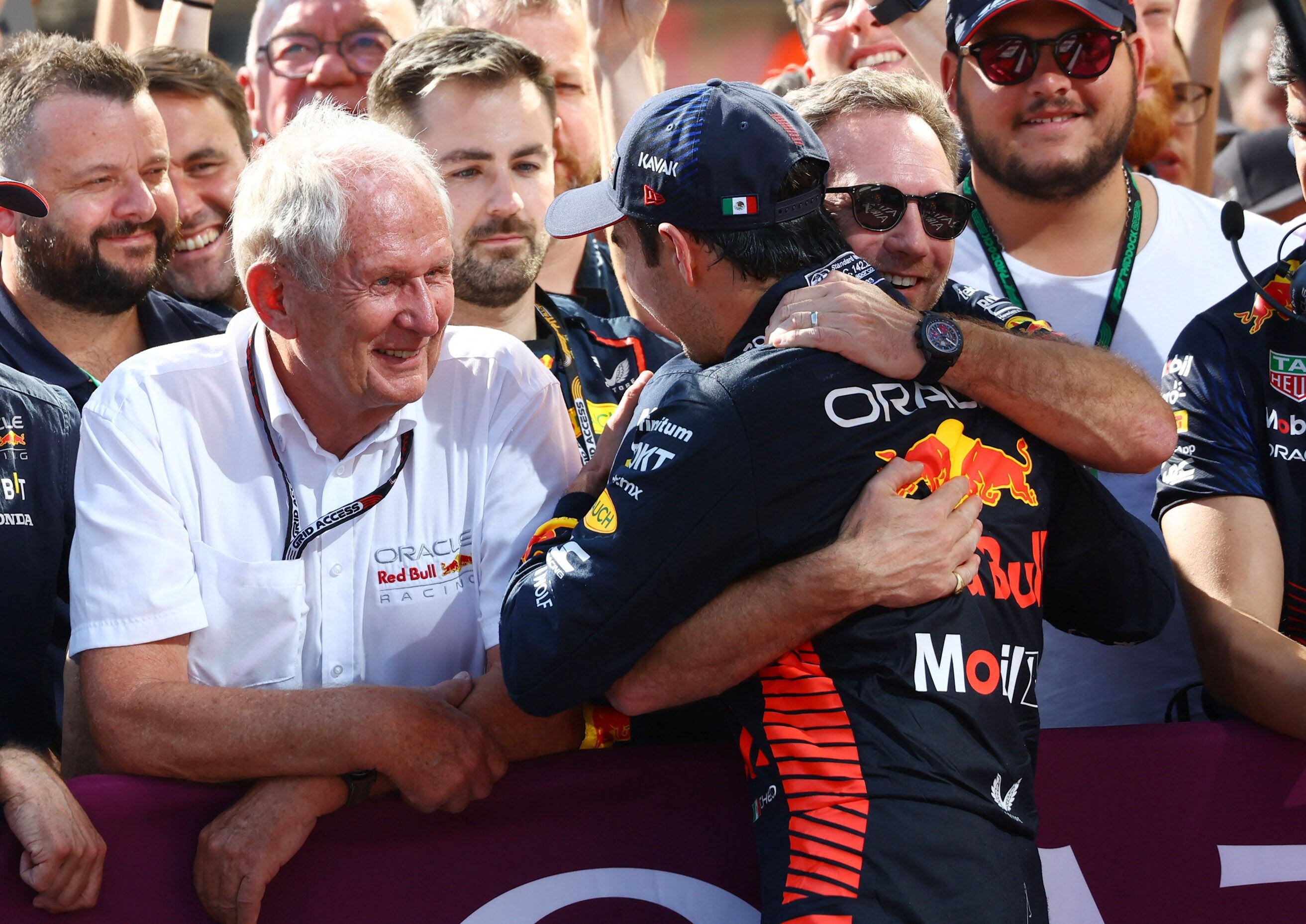 El Halago De Christian Horner A Checo P Rez Por Su Podio En El Gp De