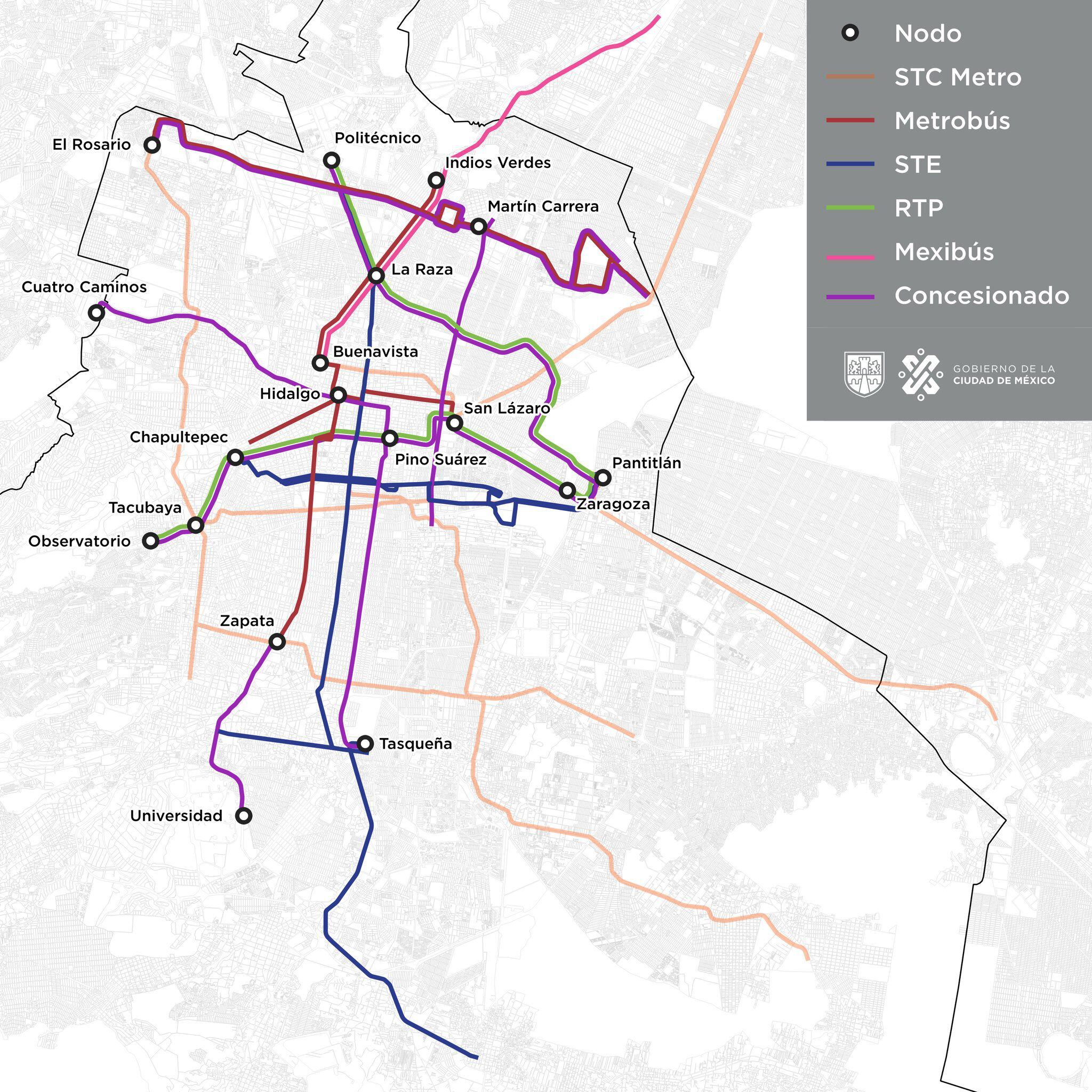 Cdmx Mapa Emergente De Las Estaciones Del Metro Con Servicio Y Alternativas De Transporte 365noticias Com Ar