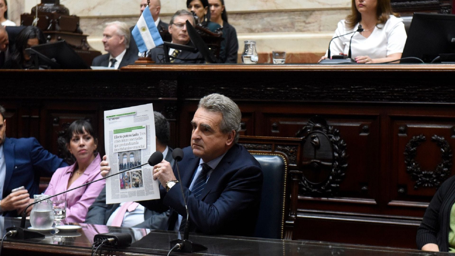 Agustín Rossi en Diputados