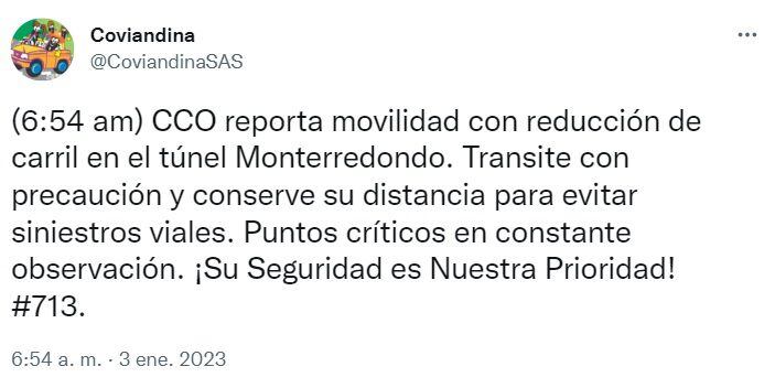 Cerrada La Vía Bogotá Villavicencio Por Incendio En El Túnel ‘monterredondo Cuáles Son Las 0534