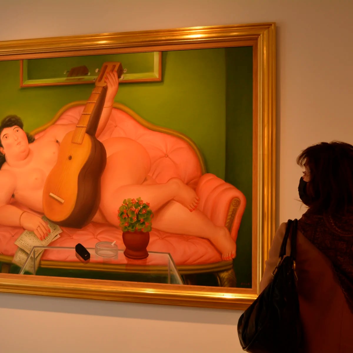 Subastado en París un cuadro del pintor colombiano Botero por 920.000 euros  - Infobae