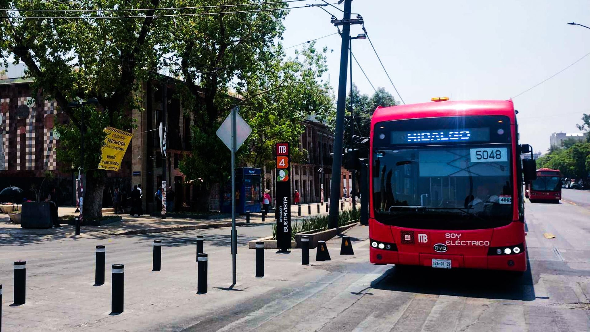 Servicio Metrobús hoy 9 de septiembre (X/ @MetrobusCDMX)