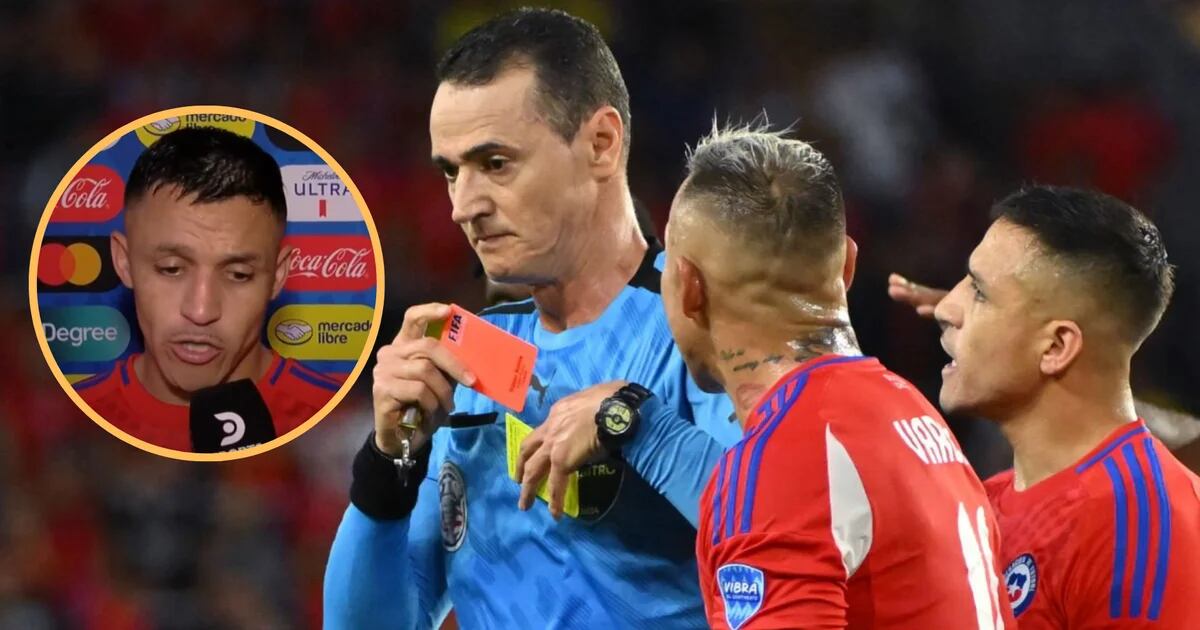 Alexis Sánchez destroyed Conmebol by refereeing in the Chile vs. Canada match and pointed out that they were also hurt against Peru: “They have to learn from Europe”