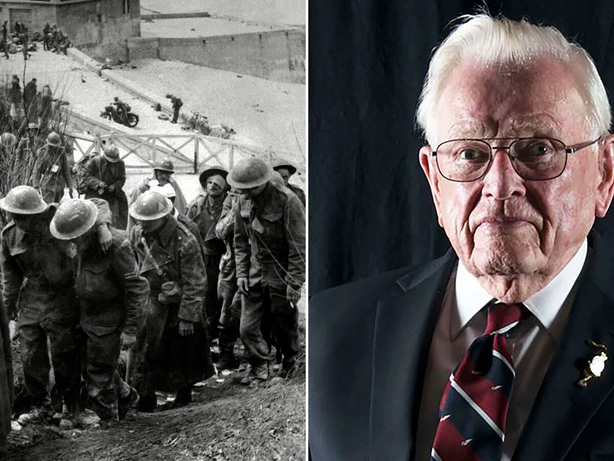 El hombre que no quería morir: se aferró a la vida en dos episodios  desesperantes de la Segunda Guerra Mundial y vivió hasta los 101 años -  Infobae