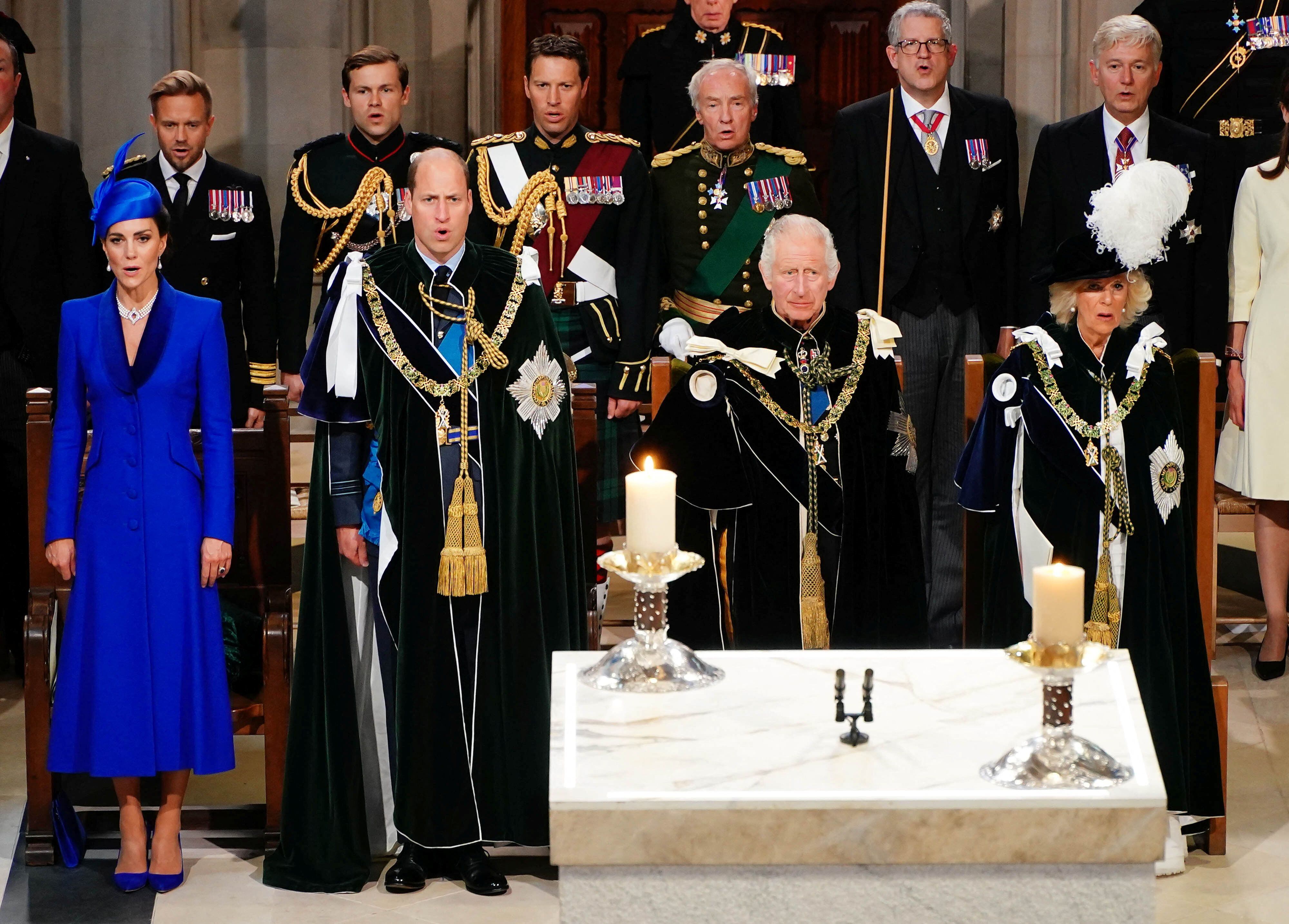 Carlos III fue el heredero de la Corona y el príncipe de Gales con más años de servicio. A los 73 años, se convirtió en la persona de mayor edad en acceder al trono británico. Ahora tiene 75 años (Aaron Chown/Pool via REUTERS)