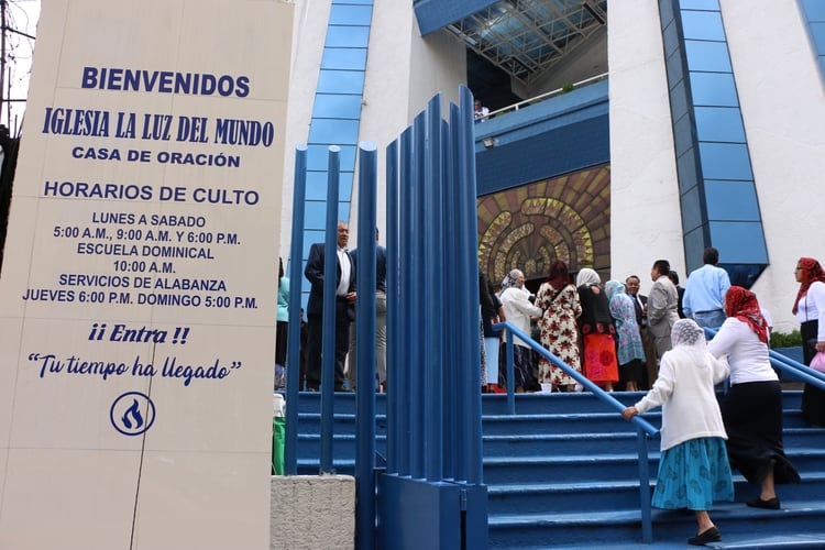 Después de la Iglesia Católica, la Luz del Mundo tiene el mayor número de creyentes en México (Foto: Archivo)