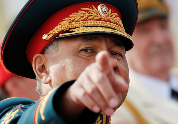 El ministro de Defensa de Rusia, Serguéi Shoigú (REUTERS/Alexander Zemlianichenko/Pool)