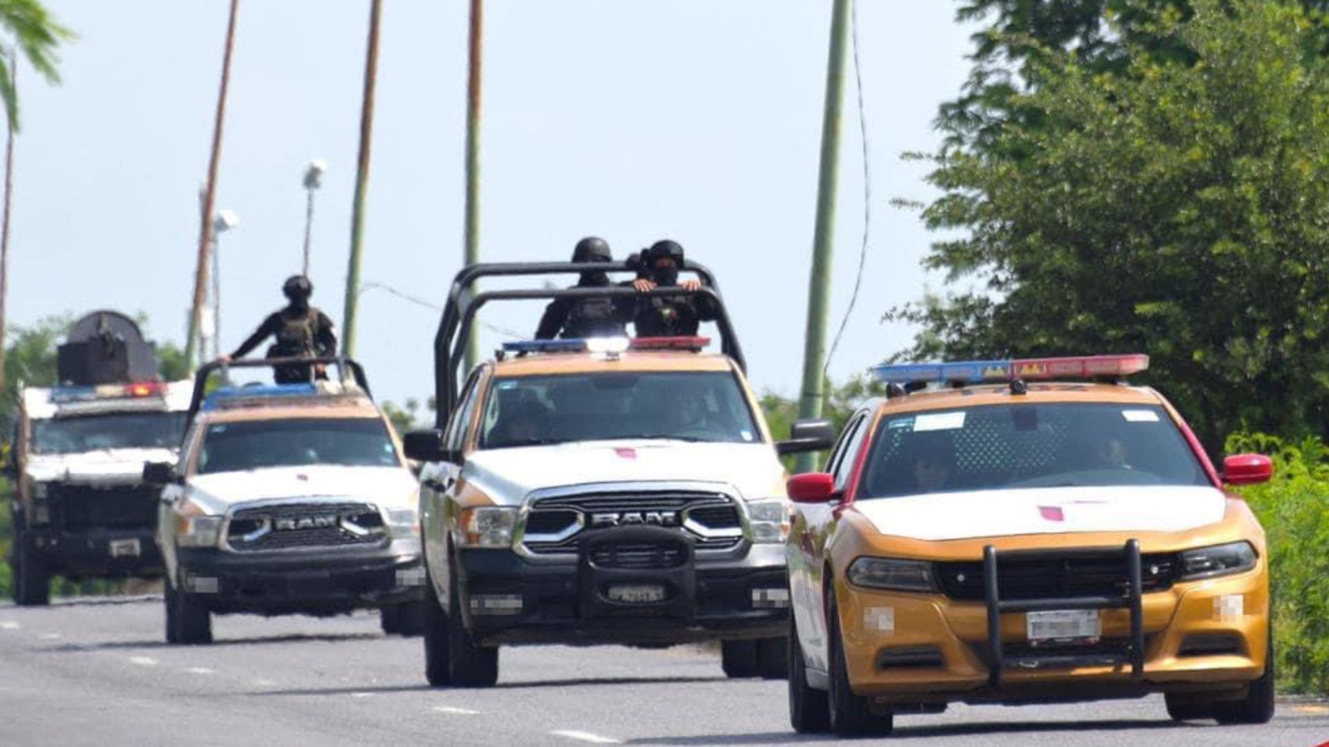 Grupo armado atac a caravana procedente de EEUU en Tamaulipas