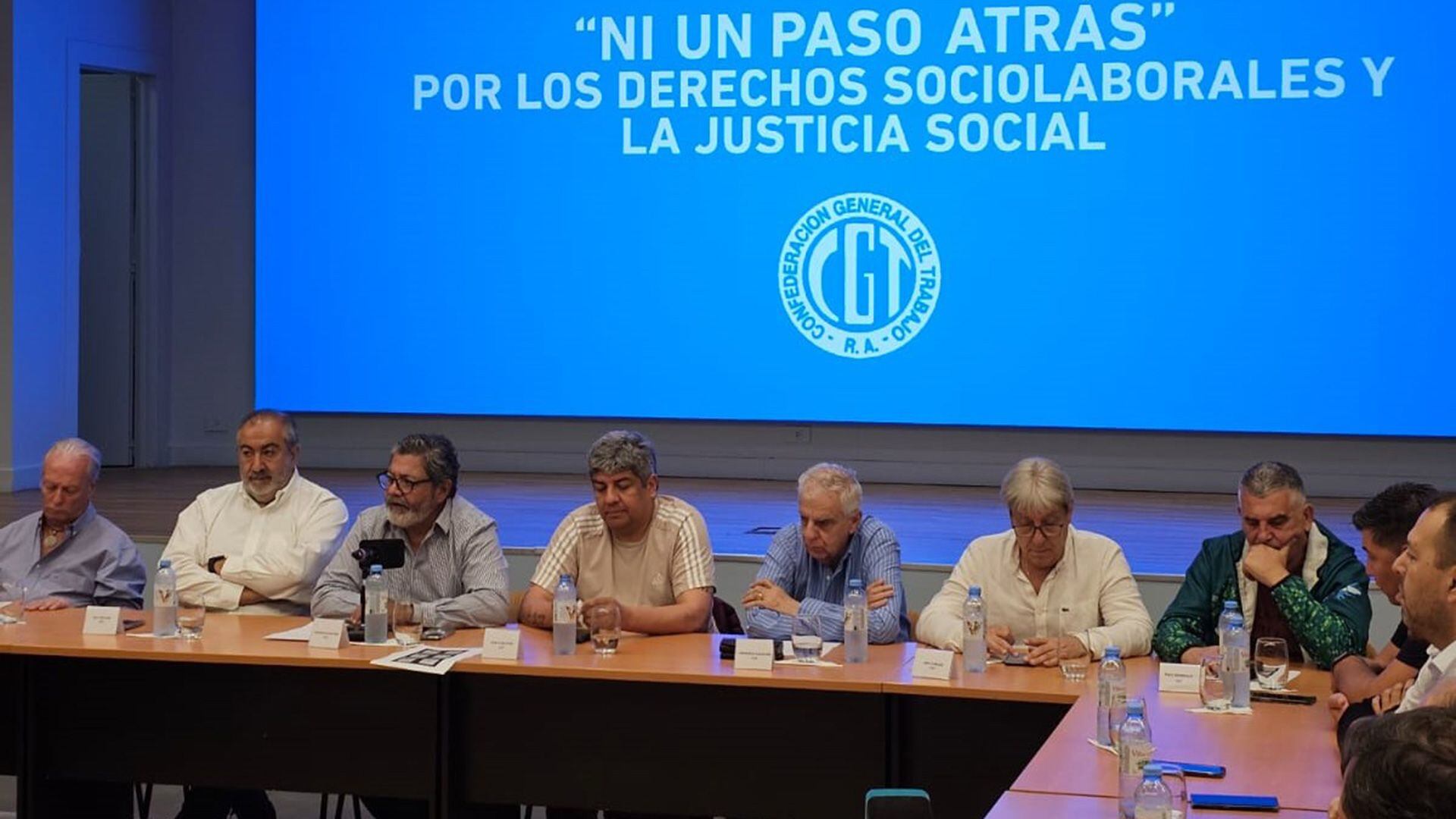 Reunión de la CGT en la UOCRA