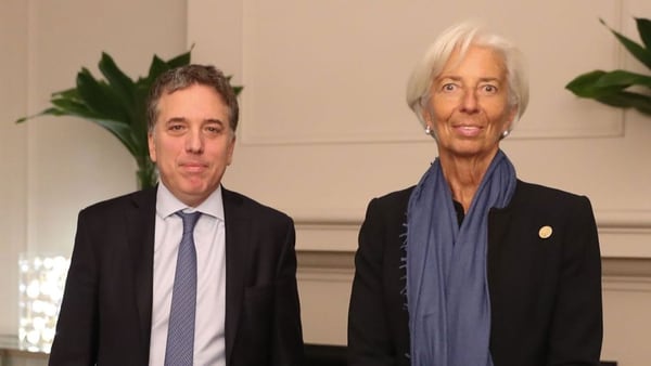 Lagarde y Dujovne volverán a encontrarse hoy enWashington