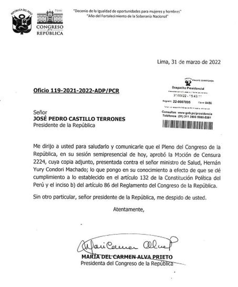 Censura di Hernán Condori