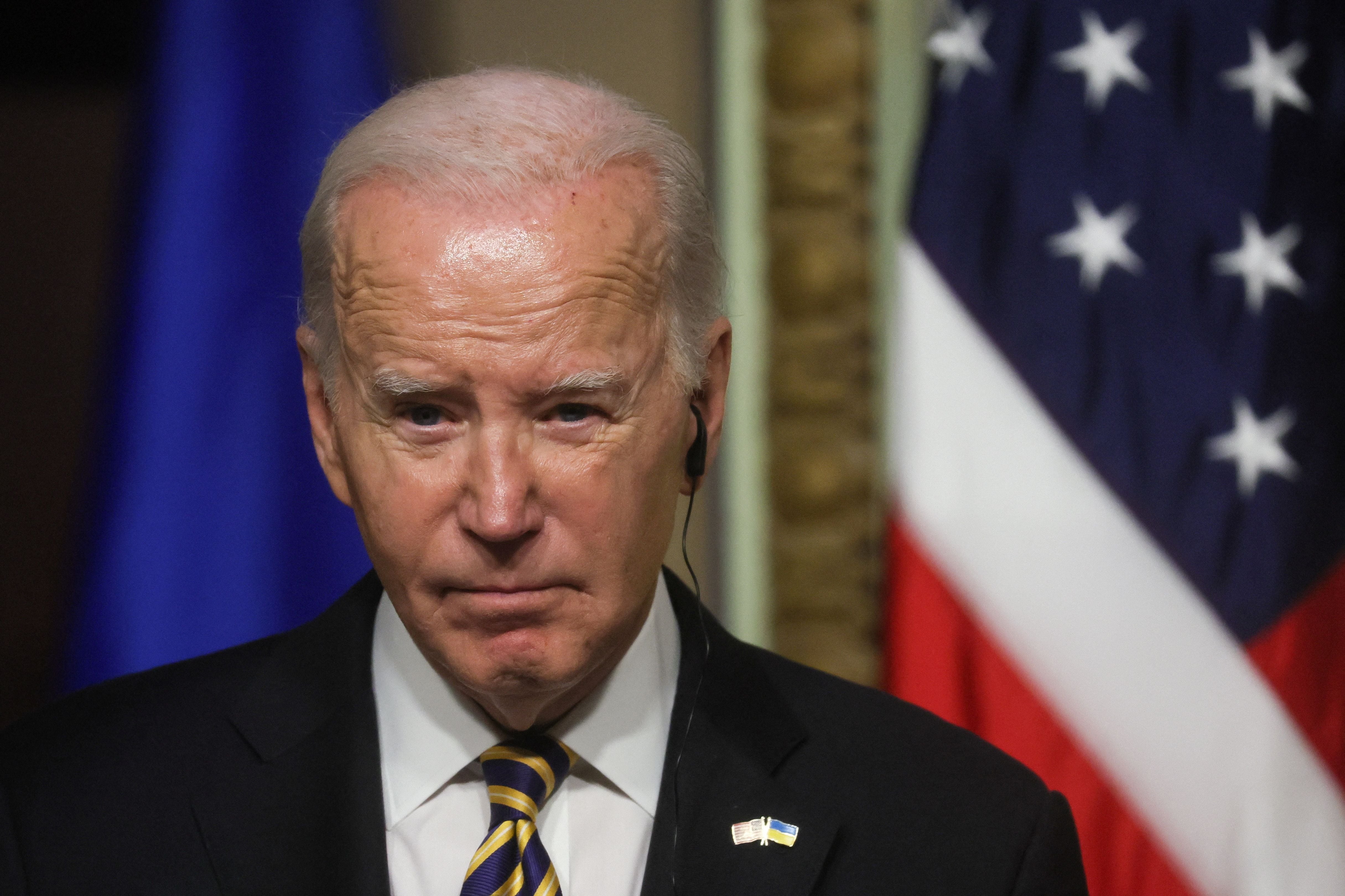 El presidente de Estados Unidos, Joe Biden, en la Casa Blanca en Washington, Estados Unidos, el 12 de diciembre de 2023. REUTERS/Leah Millis