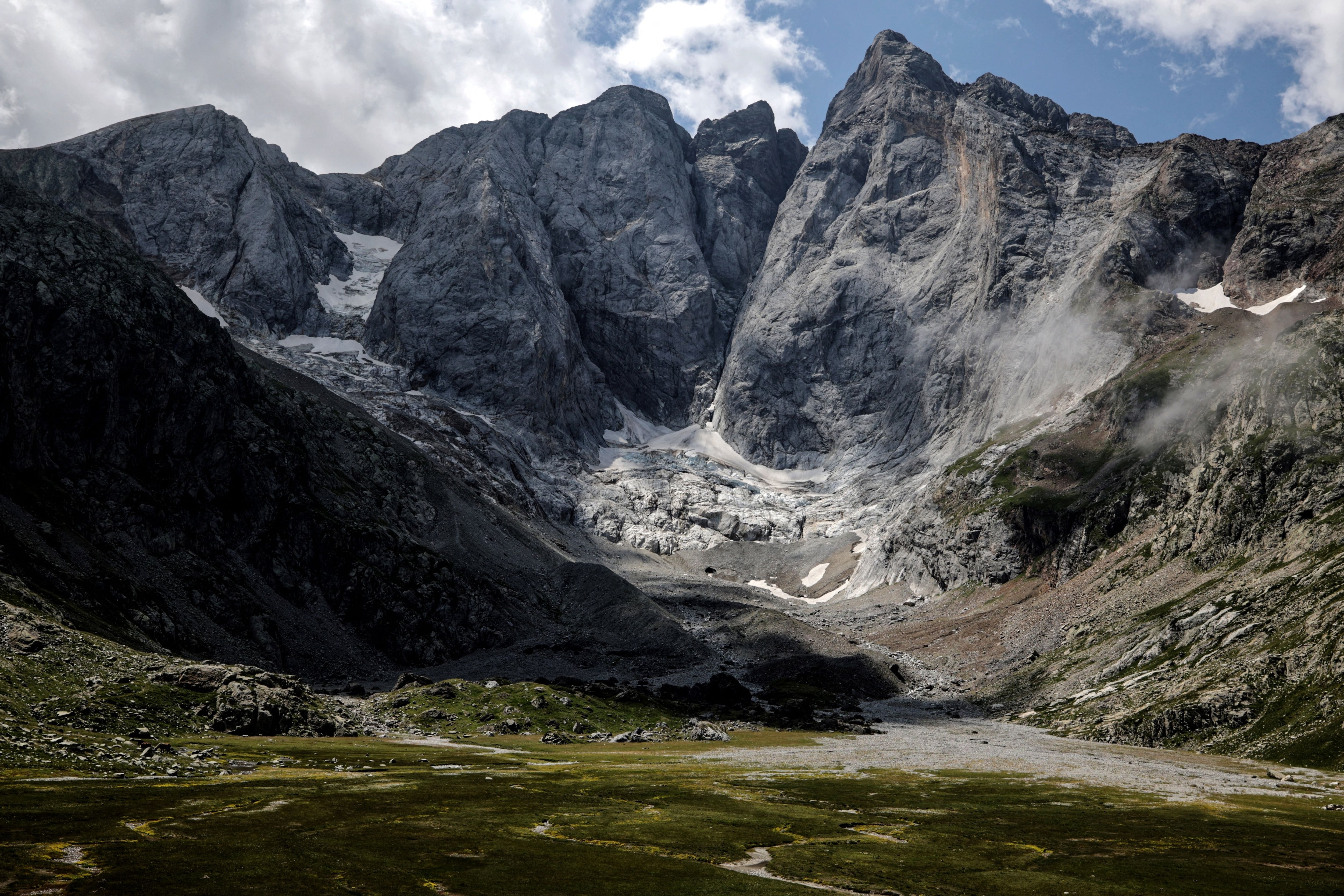 Se estima que en 2050 no habrá más glaciares en las montañas de los Pirineos. (AFP)