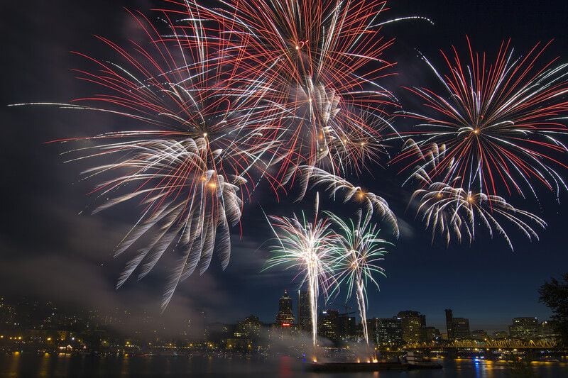 La celebración festiva del 4 de julio en todo el país. (Crédito: VisitThe USA)