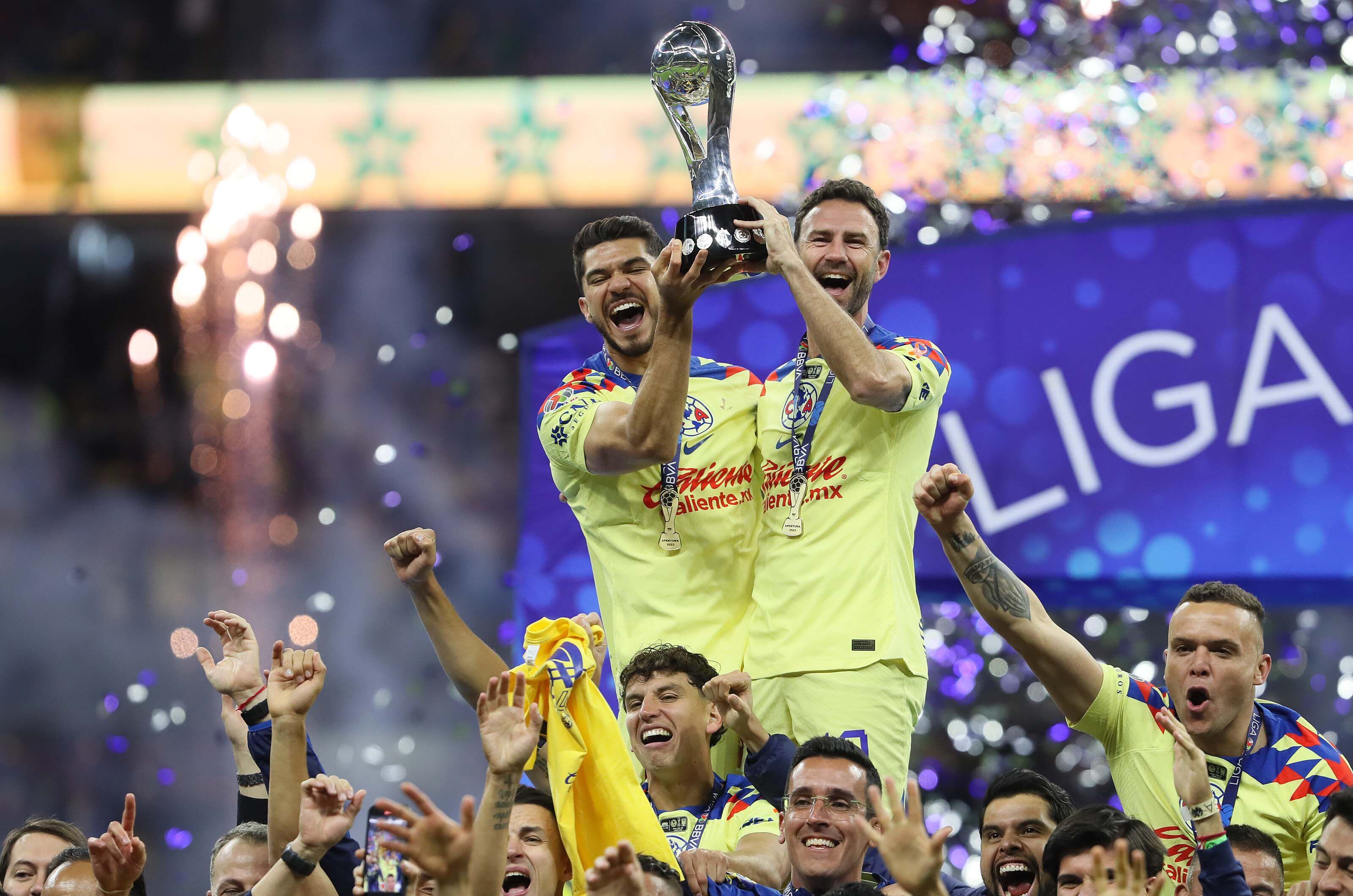 América logró coronarse en el Estadio Azteca antes de su cierre por remodelación (EFE/Mario Guzmán)