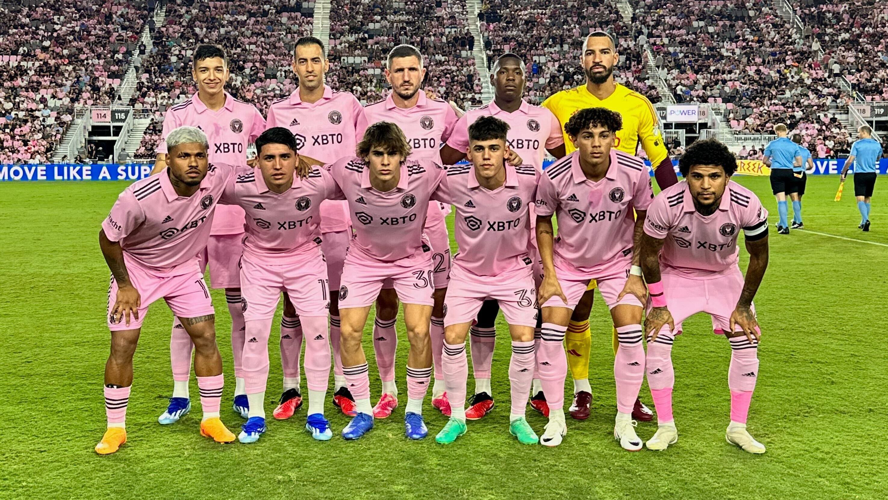 El equipo titular de Inter Miami ante Cincinnati (@InterMiamiCF)