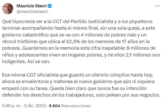 Mauricio Macri