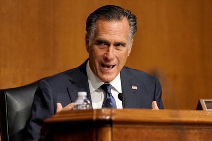 Senador Mitt Romney. Greg Nash/Pool via REUTERS/Archivo