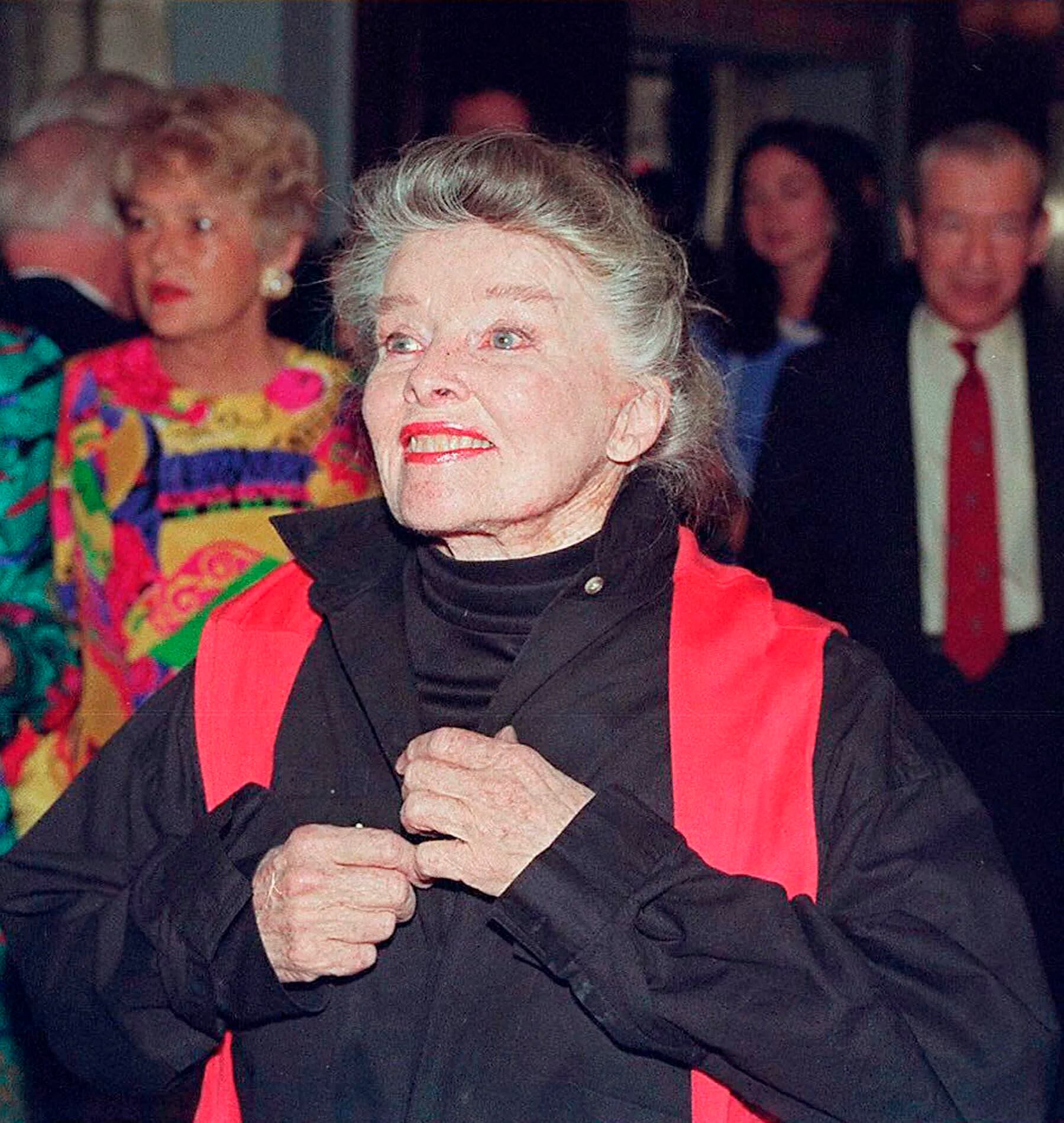 Katharine Hepburn murió a los 96 años (EFE/ AFP PHOTO/MARK PHILIPS)
