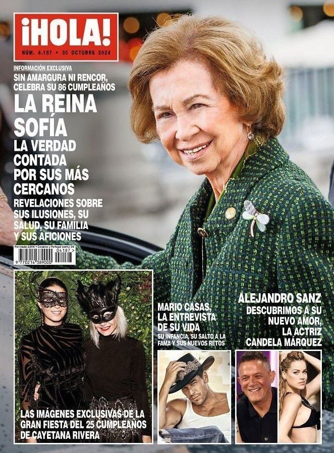 Portada de la revista '¡Hola!' del 23 de octubre de 2024