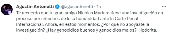 El presidente Petro es criticado por sobre su posición contra Israel. - crédito X