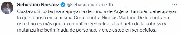 Cuestionamientos a Petro sobre su posición contra Israel. - crédito X