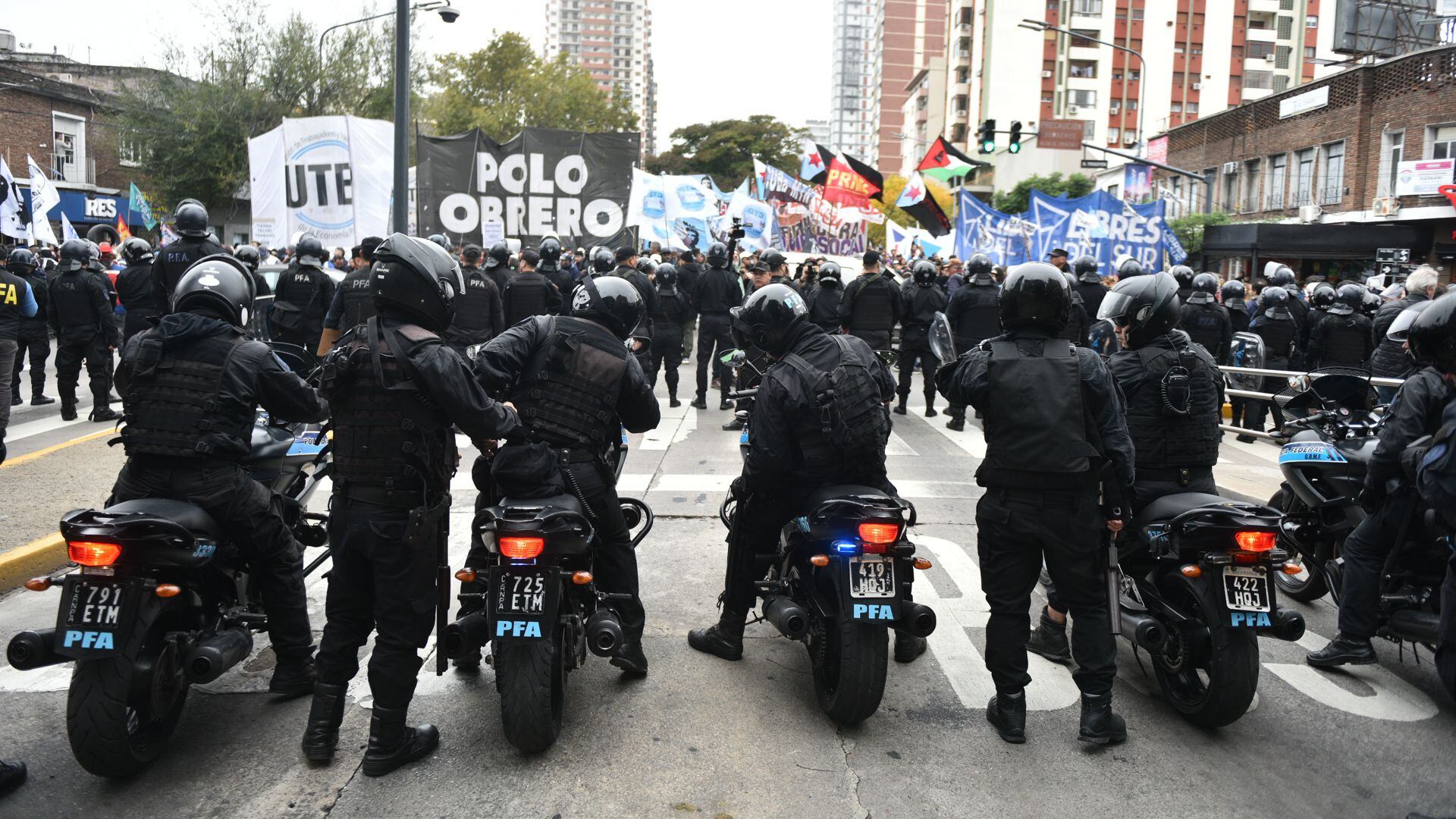 protesta marcha quinta de olivos 07052024