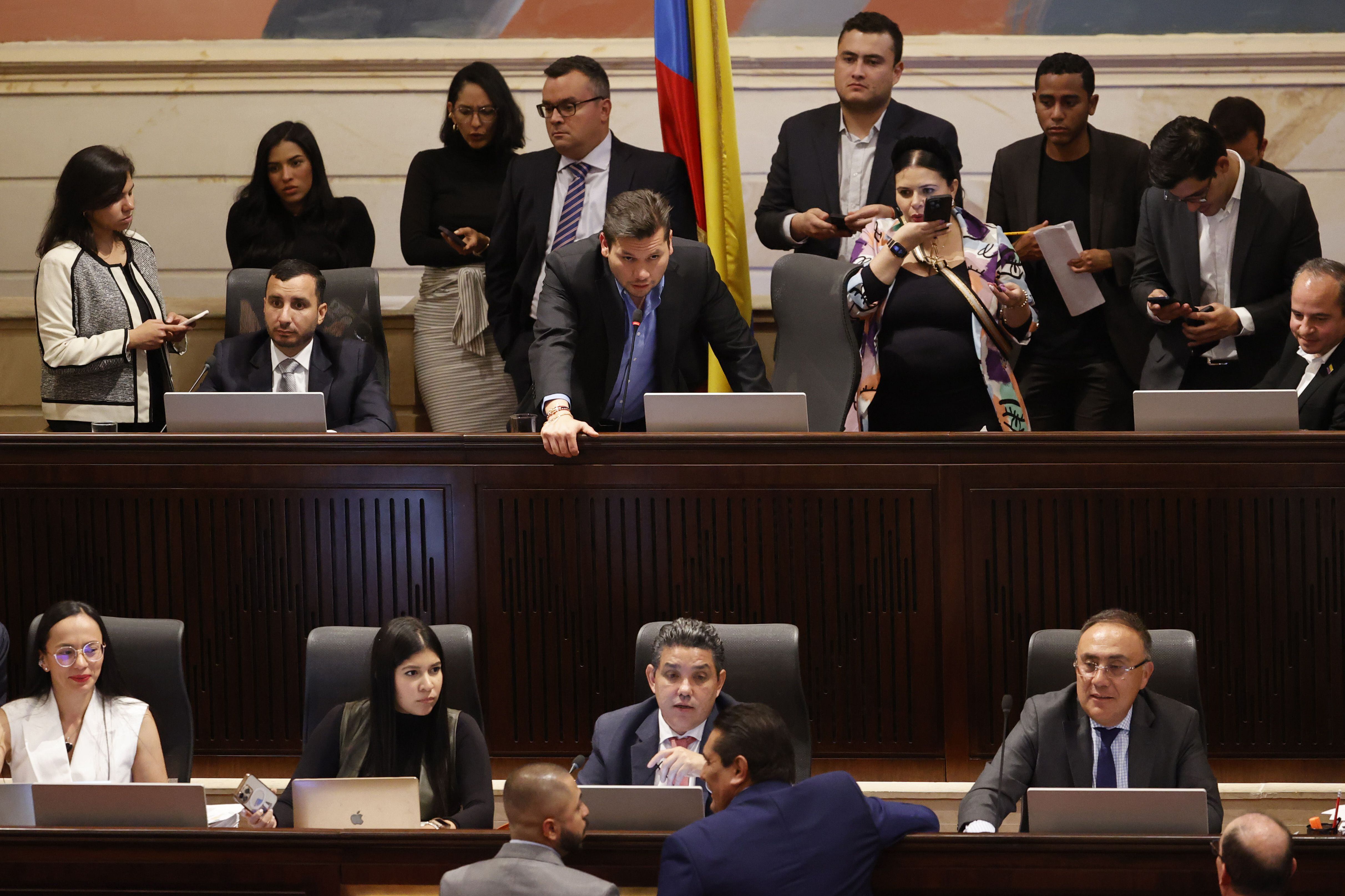 La plenaria de la Cámara de Representantes se encargará de definir el último debate de la reforma pensional - crédito Mauricio Dueñas Castañeda/EFE