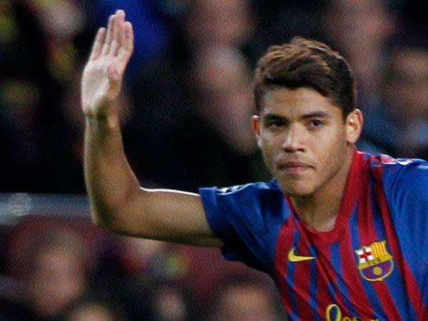 Jonathan Dos Santos, al igual que su hermano Giovani, tuvo participación con Barcelona. Reuters